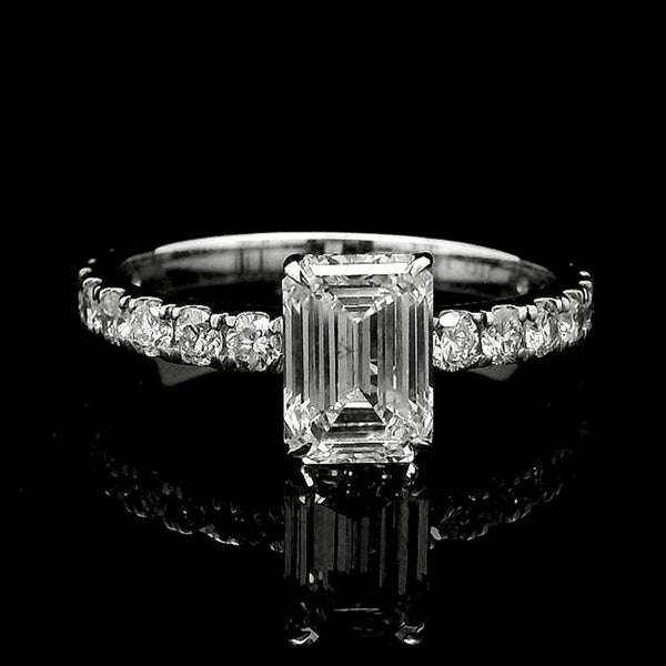 2.50 Carats Lab Grown Diamond 14K Gold Ring