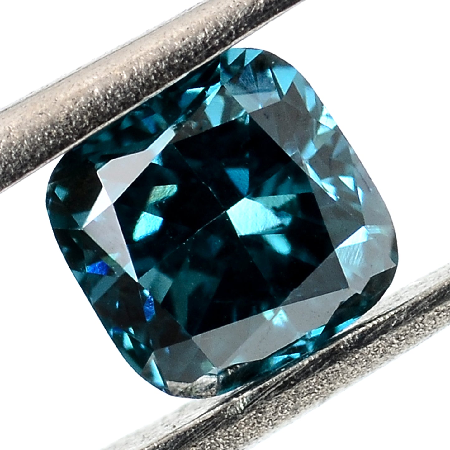 0.27 Carat Blue Diamond Cushion Loose Gemstone