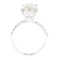 5.42 Carats Lab Grown Diamond 14K Gold Ring