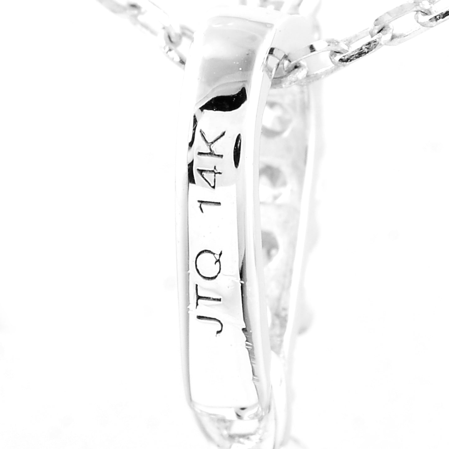 1.41 Carats Lab Grown Diamond 14K Gold Pendant