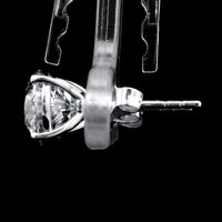 3.03 Carats Lab Grown Diamond 14K Gold Earrings