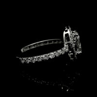 1.90 Carats Lab Grown Diamond 14K Gold Ring