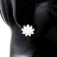 6.16 Carats Lab Grown Diamond 14K Gold Earrings