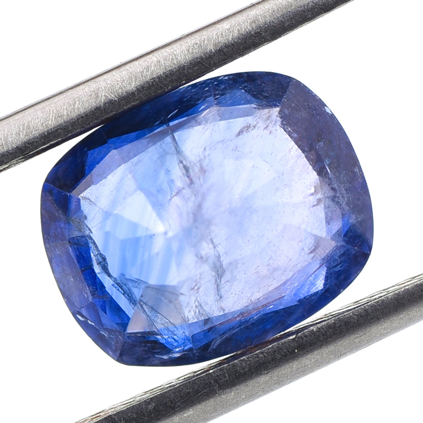 2.44 Natural Corundum Sapphire Rectangular Cushion Mixed Cut Gemstone