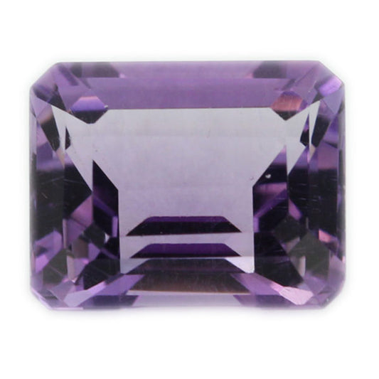 25.61 Carats Amethyst Rectangle Loose Gemstone