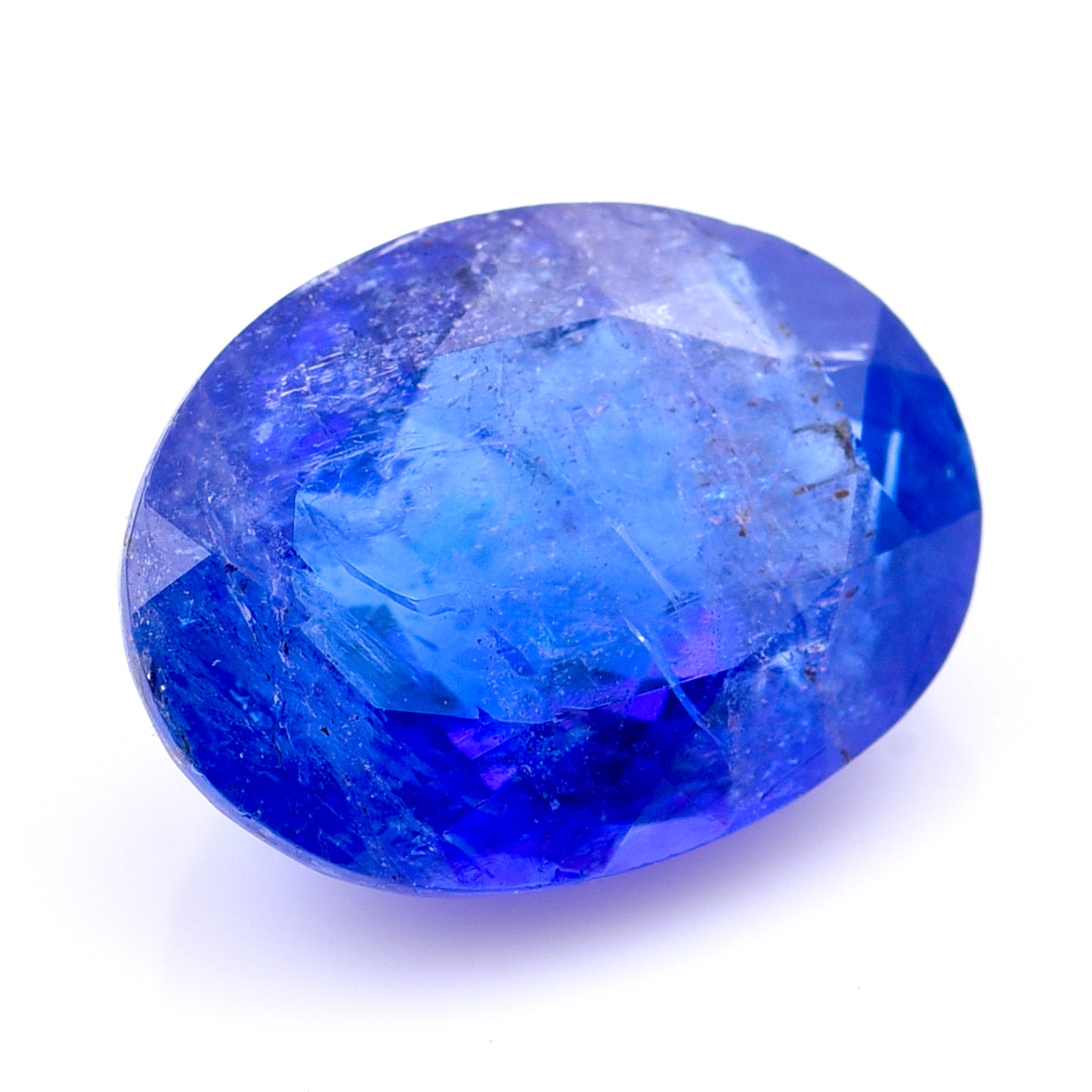 5.32 Natural Zoisite Tanzanite Oval Mixed Cut Gemstone