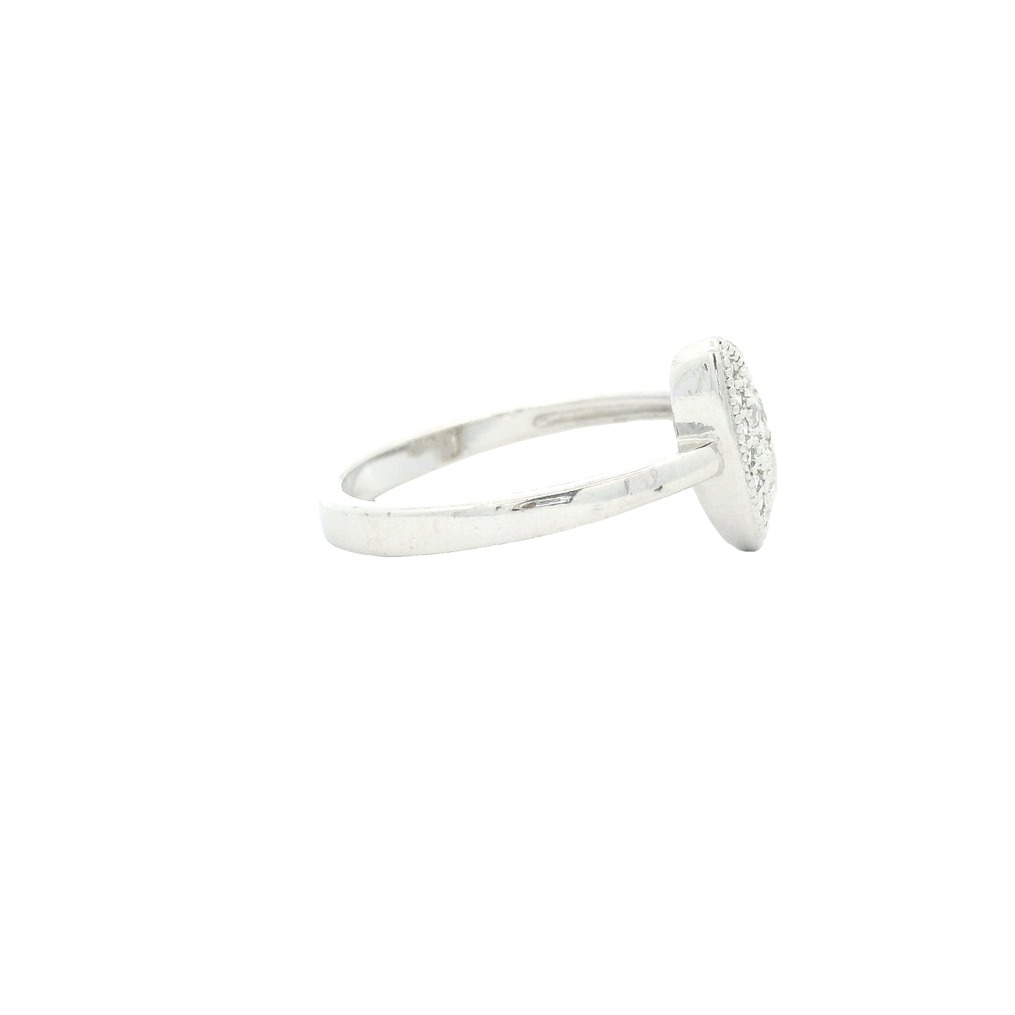 1.11 Ct Cubic Zirconia 925 Sterling Silver Ring
