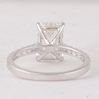 3.35 Carats Lab Grown Diamond 14K Gold Ring