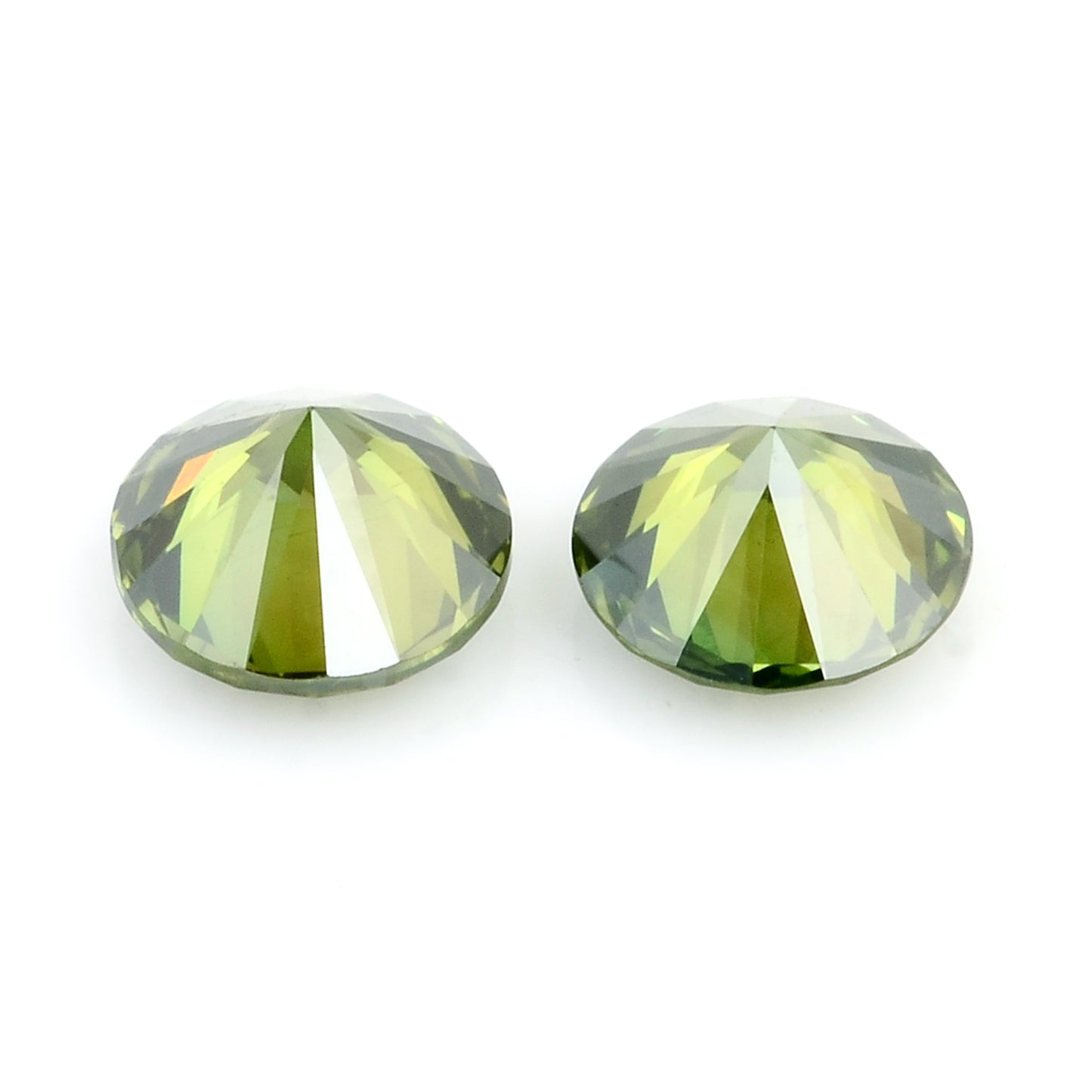 0.44 Green Diamond Round Loose Gemstone