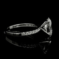 2.83 Carats Lab Grown Diamond 14K Gold Ring