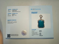 4.49 Ct Octagon Natural Emerald 14K Gold Pendant