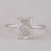 3.02 Carats Lab Grown Diamond 14K Gold Ring