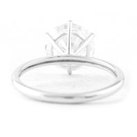 3.16 Carats Lab Grown Diamond 14K Gold Ring