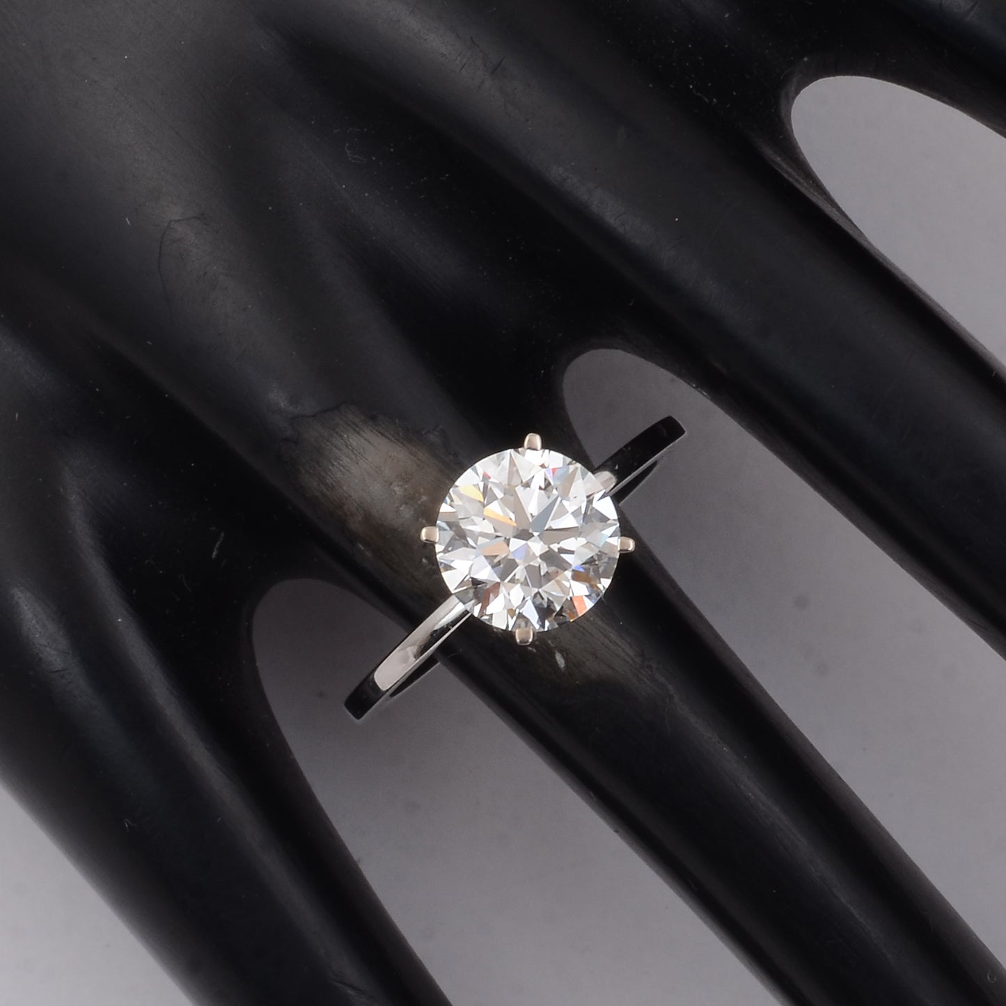 2.06 Carats Lab Grown Diamond 14K Gold Ring