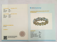 3.61 Carats Lab Grown Diamond 14K Gold Ring