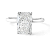 3.05 Carats Lab Grown Diamond 950 Platinum Ring
