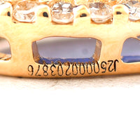 1.38 Ct Oval Mixed Cut Natural Sapphire 14K Gold Pendant