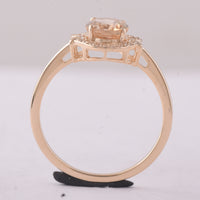 1.42 Ct Oval Tourmaline 9K Gold Ring