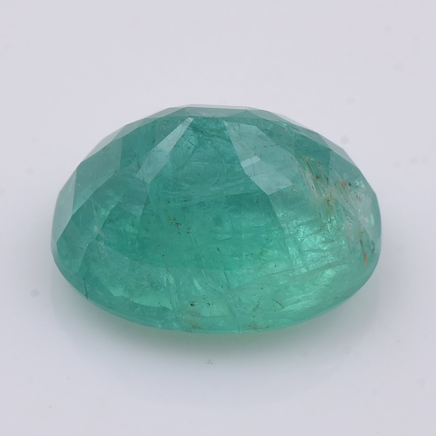 2.85 Natural Beryl Emerald Oval Mixed Cut Gemstone
