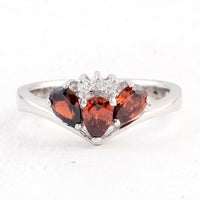 2.34 Ct Cubic Zirconia 925 Sterling Silver Ring