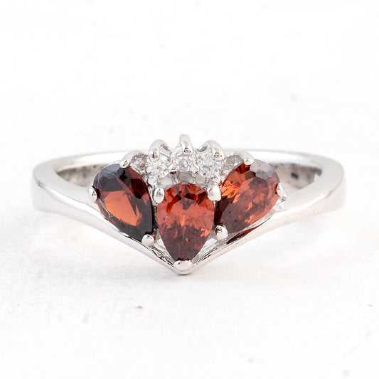 2.34 Ct Cubic Zirconia 925 Sterling Silver Ring