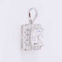 2.30 Carats Lab Grown Diamond 14K Gold Pendant