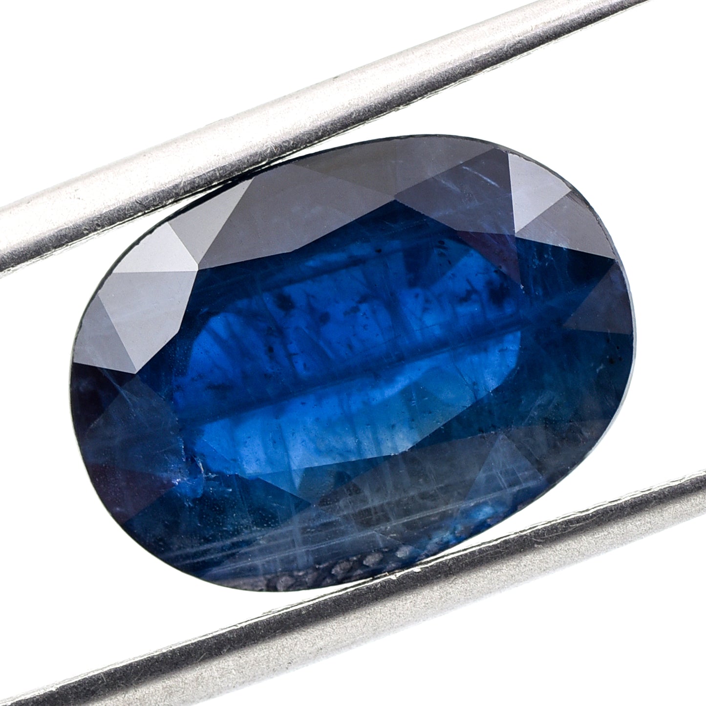 8.98 Natural Corundum Sapphire Oval Mixed Cut Gemstone