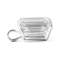 7.01 Carats Lab Grown Diamond 14K Gold Pendant