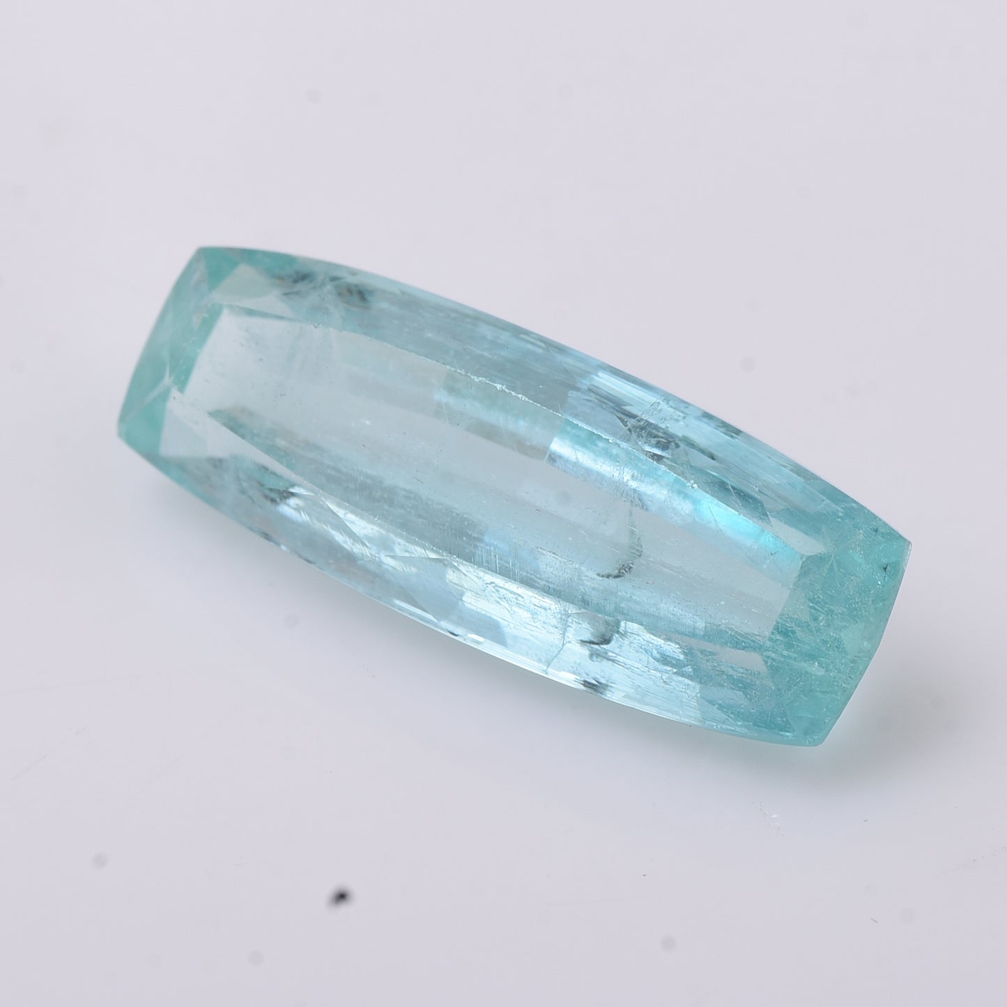 8.4 Natural Beryl Emerald Rectangular Cushion Mixed Cut Gemstone