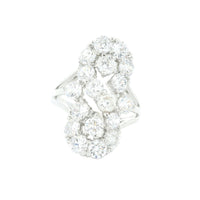 10.35 Ct Cubic Zirconia 925 Sterling Silver Ring