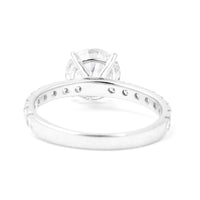 2.59 Carats Lab Grown Diamond 14K Gold Ring