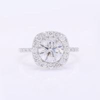 2.50 Carats Lab Grown Diamond 14K Gold Ring