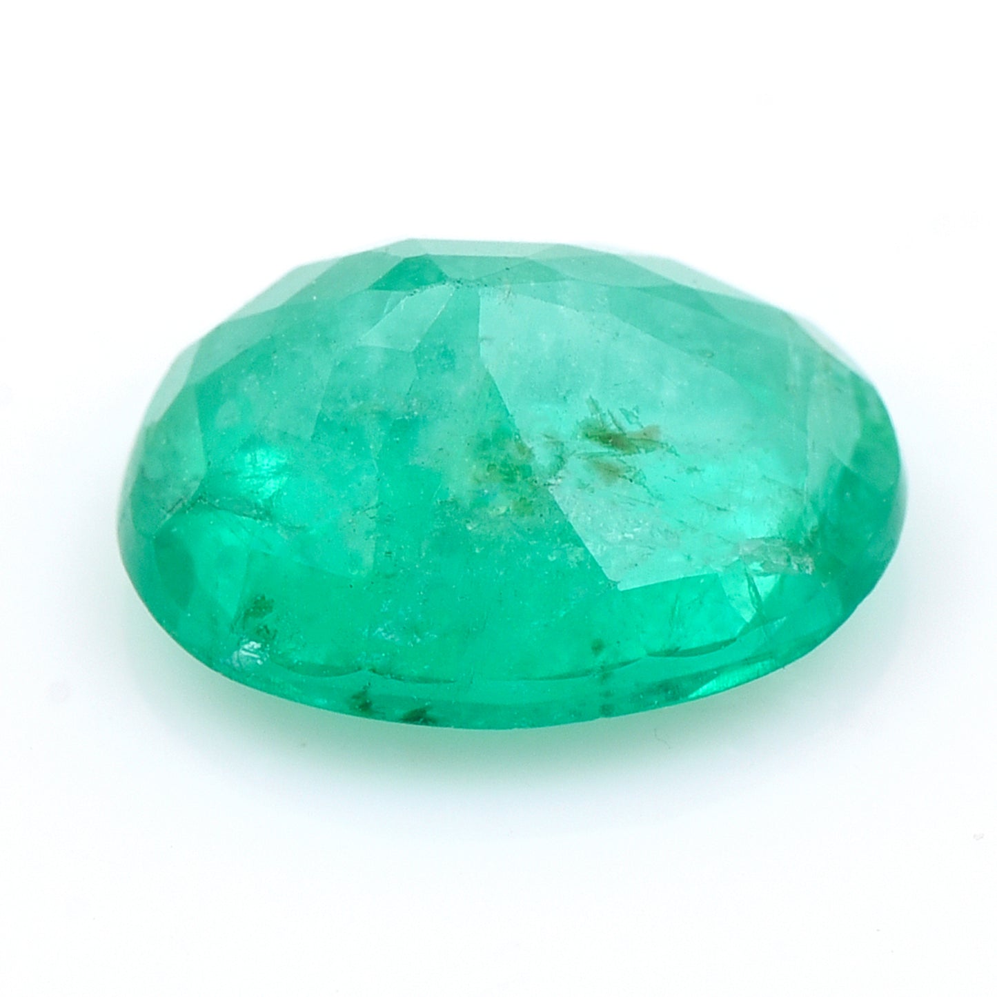 2.2 Natural Beryl Emerald Oval Mixed Cut Gemstone