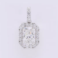 2.43 Carats Lab Grown Diamond 14K Gold Pendant