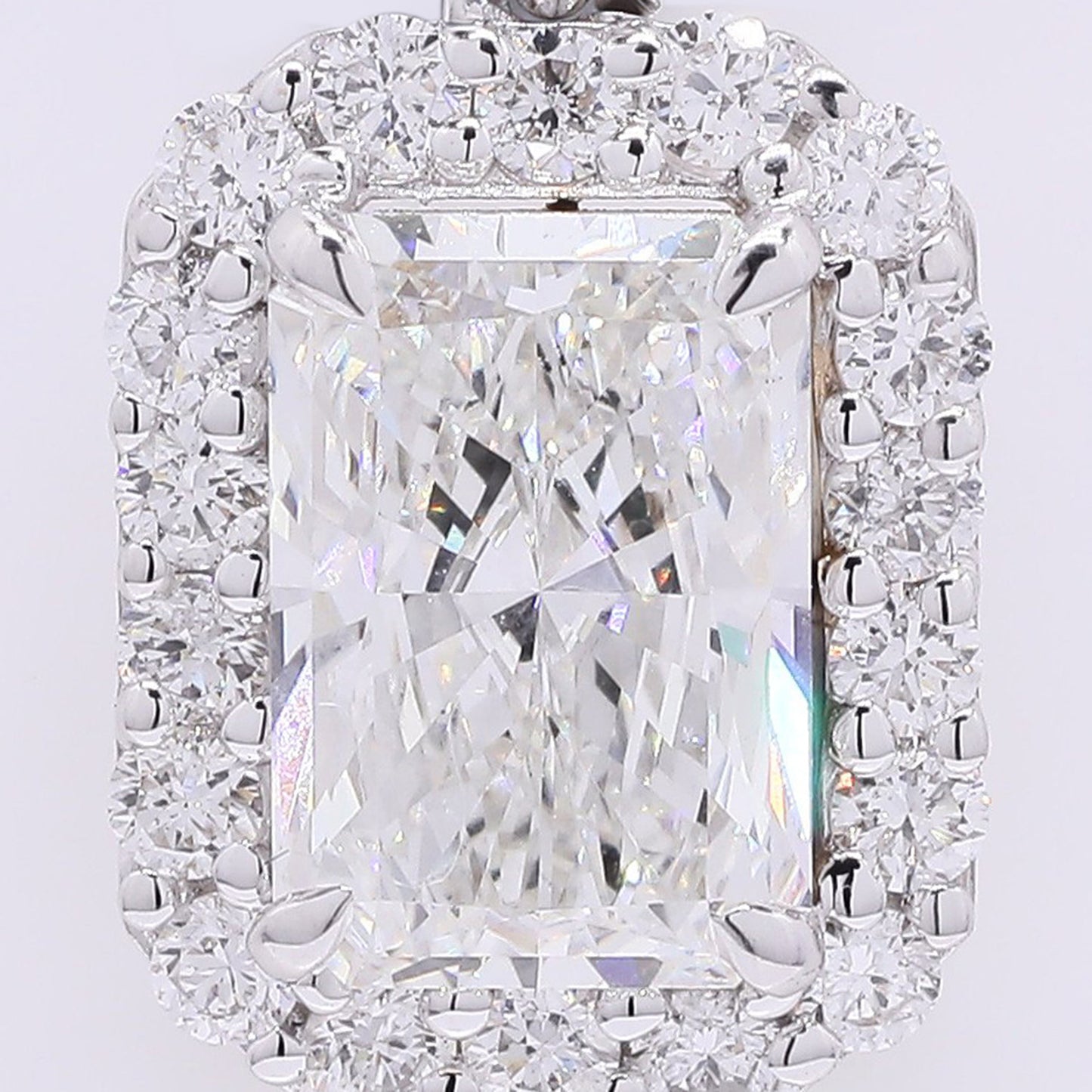2.36 Carats Lab Grown Diamond 14K Gold Pendant