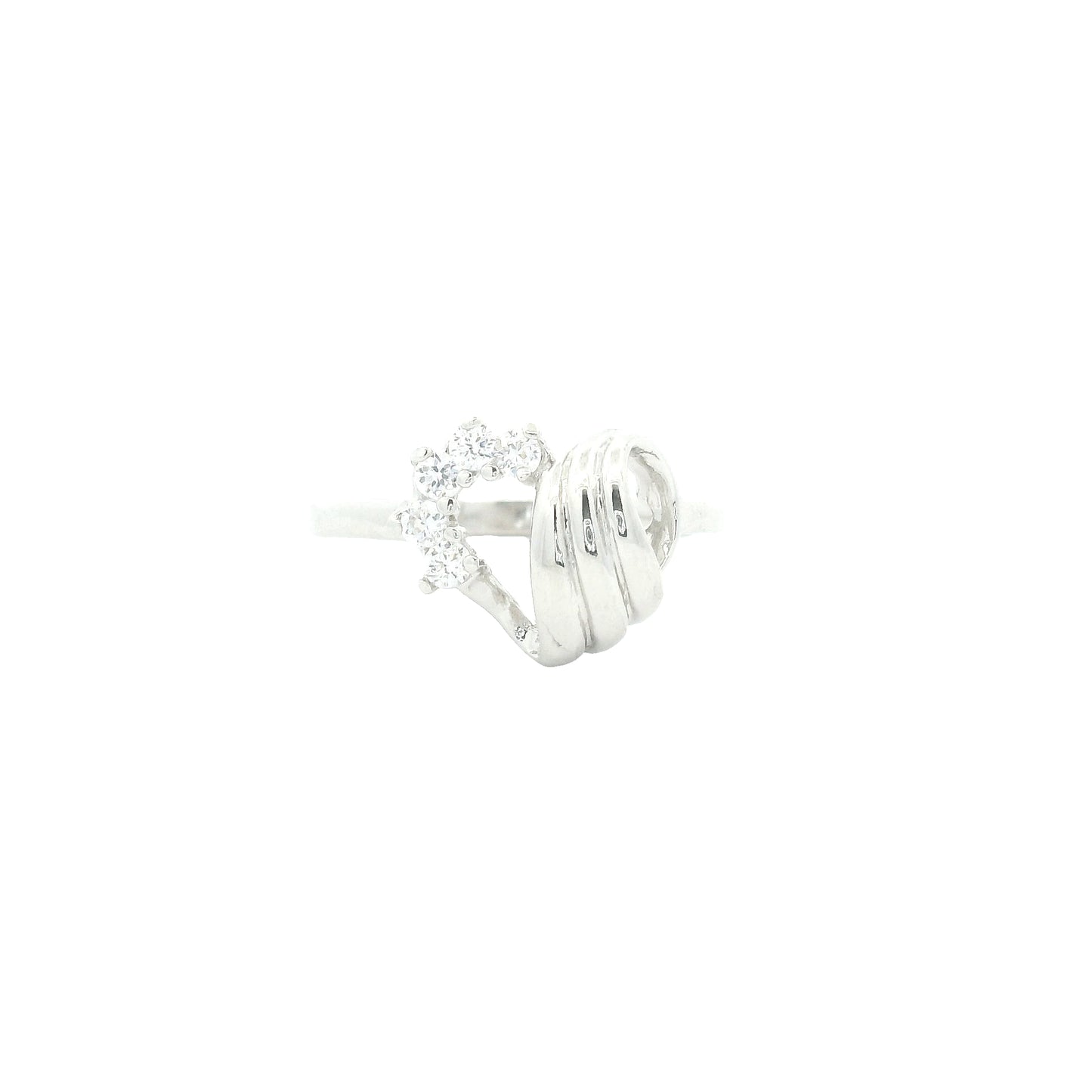 0.85 Ct Cubic Zirconia 925 Sterling Silver Ring