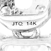 3.35 Carats Lab Grown Diamond 14K Gold Pendant