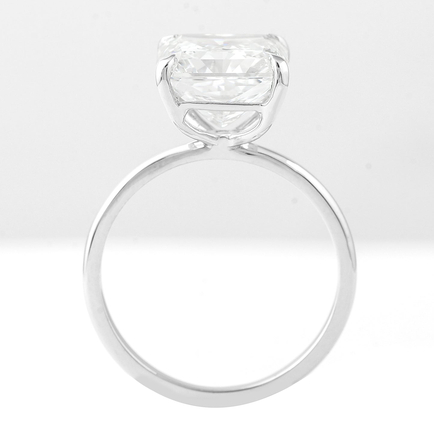 4.73 Carats Lab Grown Diamond 950 Platinum Ring