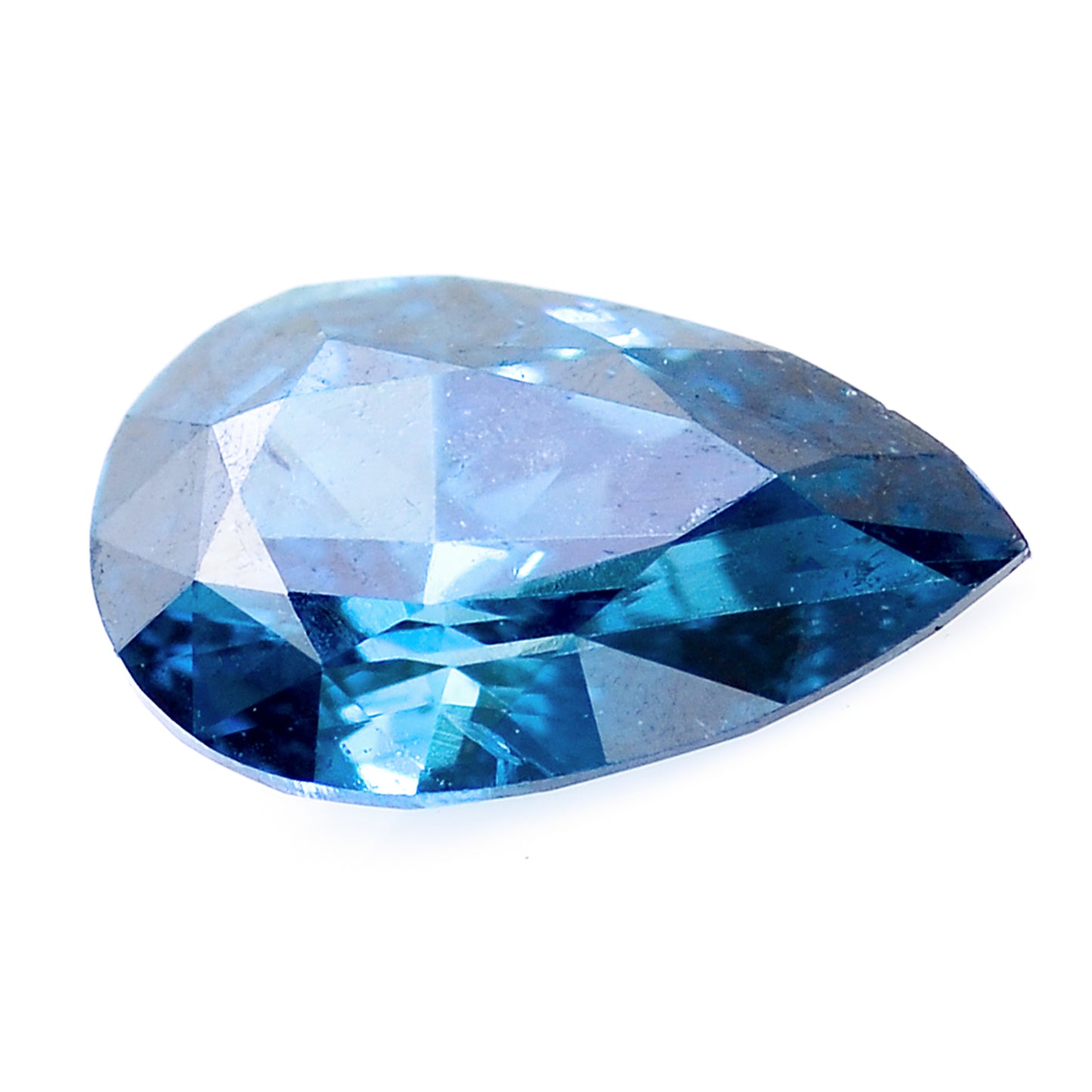0.3 Blue Diamond Pear Loose Diamond