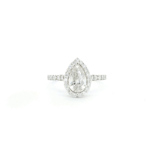 1.38 Carats Lab Grown Diamond 14K Gold Ring