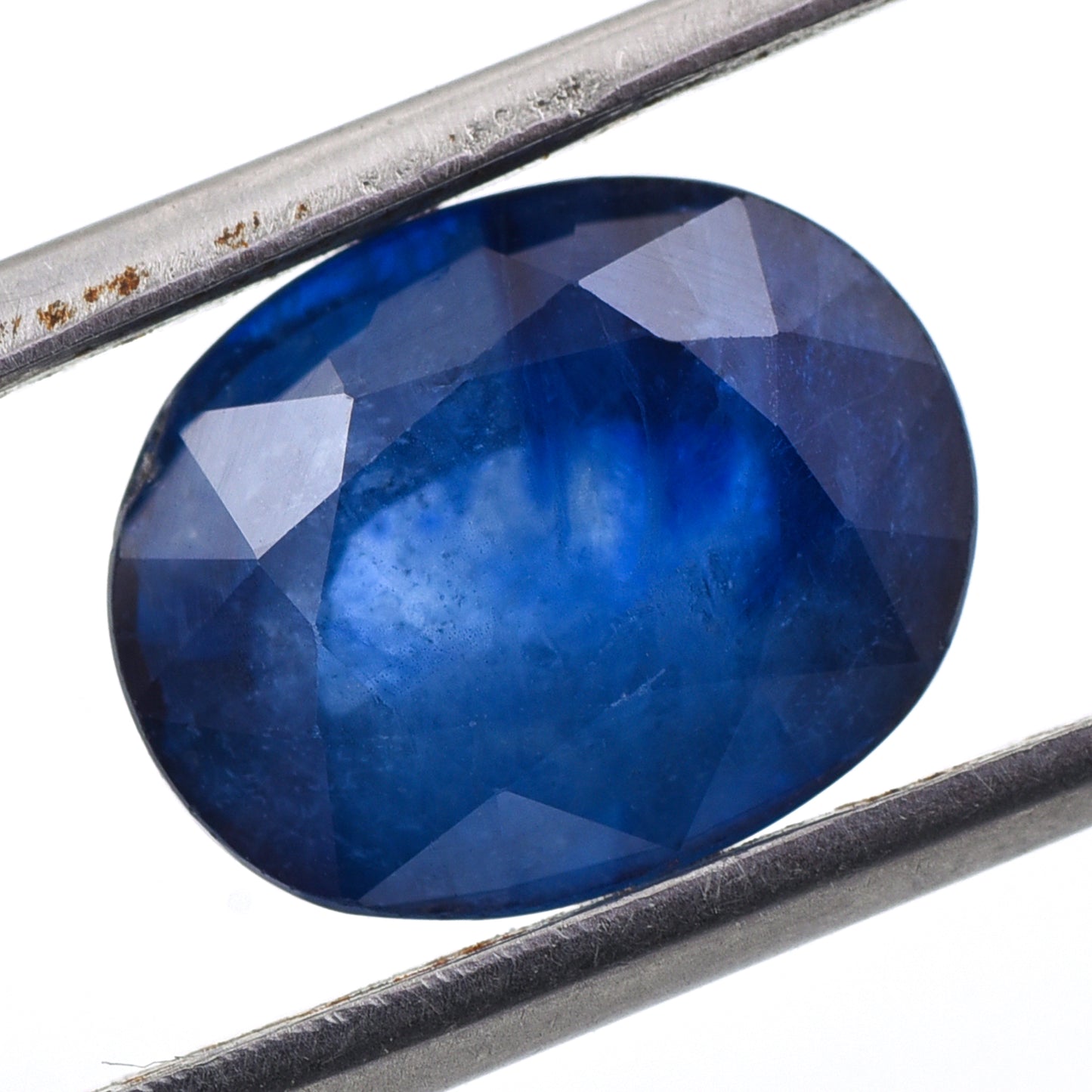 6.42 Natural Corundum Sapphire Oval Mixed Cut Gemstone