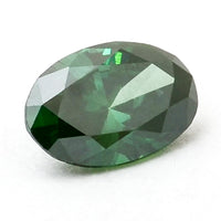 0.23 Green Diamond Oval Loose Diamond