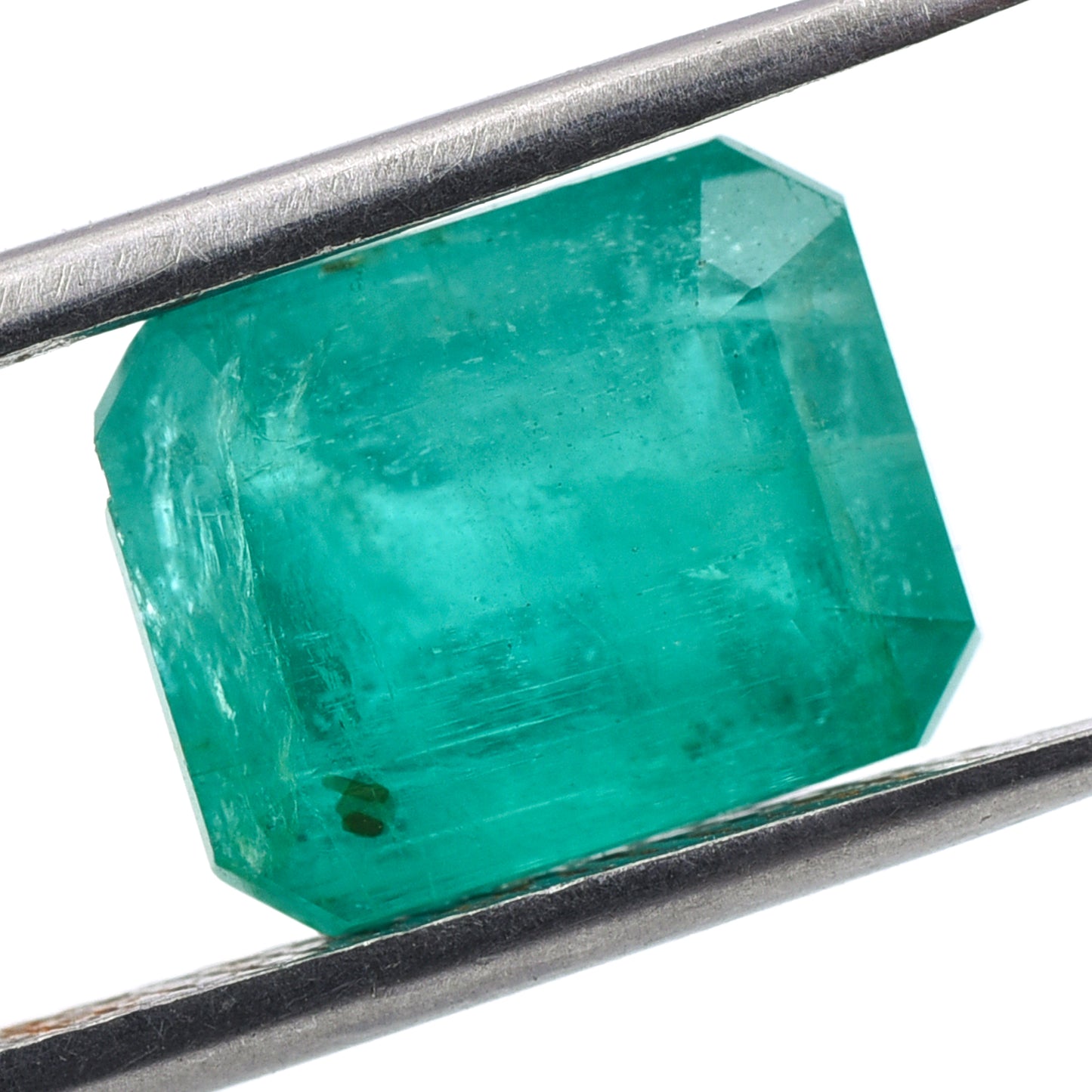 3.39 Natural Beryl Emerald Emerald Cut Gemstone