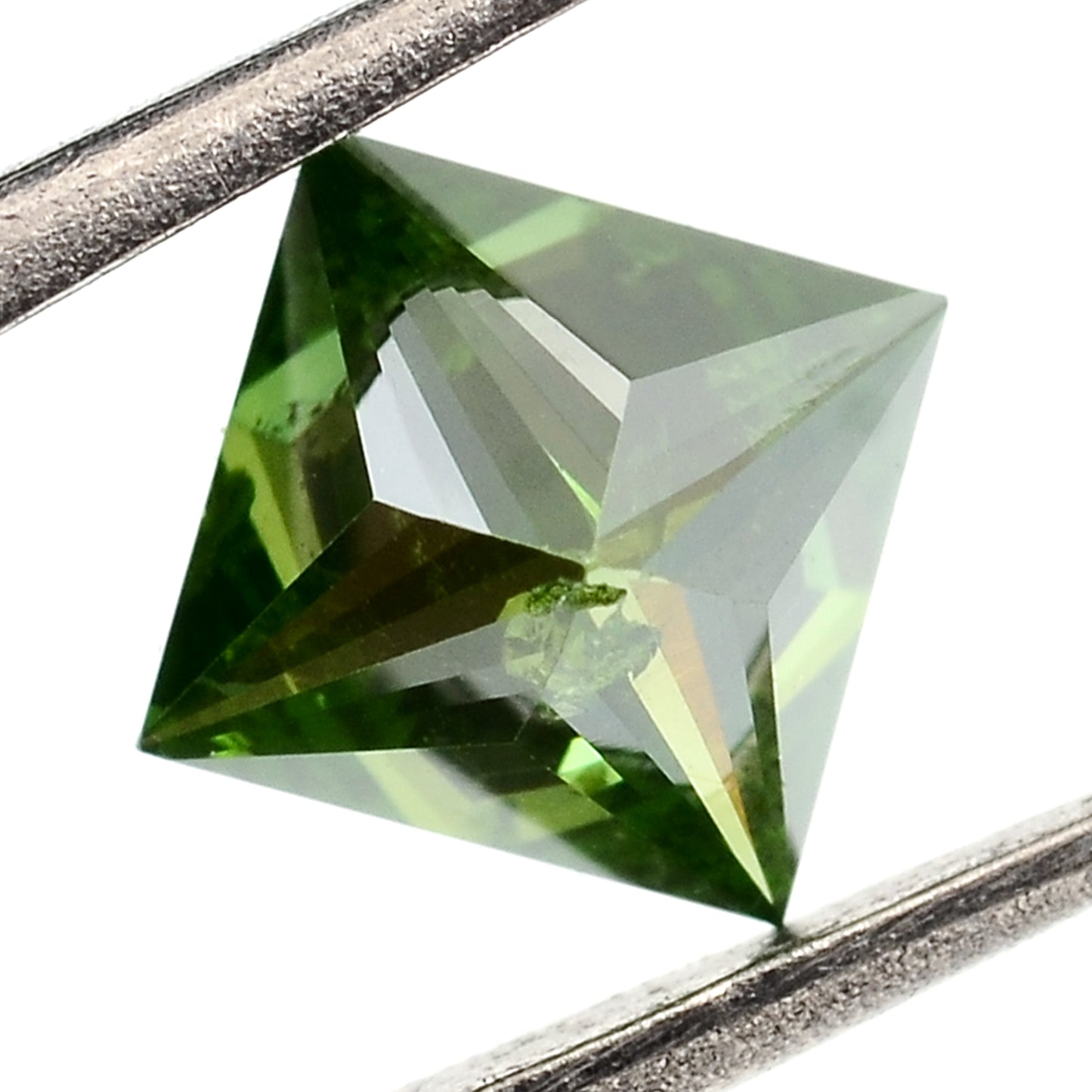 0.61 Green Diamond Sqaure Loose Gemstone
