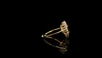 1.79 Ct Trillion Tourmaline 14K Gold Ring