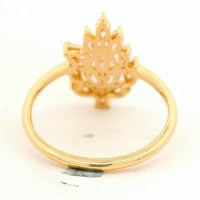 0.95 Ct Marquise Diamond 14K Gold Ring