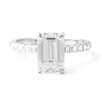 3.03 Carats Lab Grown Diamond 14K Gold Ring
