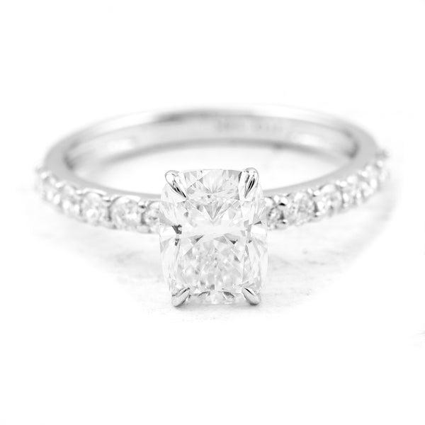 1.98 Carats Lab Grown Diamond 14K Gold Ring