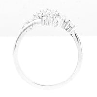 2.61 Ct Cubic Zirconia 925 Sterling Silver Ring