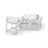 4.45 Carats Lab Grown Diamond 14K Gold Pendant